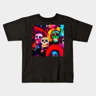 SUGAR SKULLS Kids T-Shirt